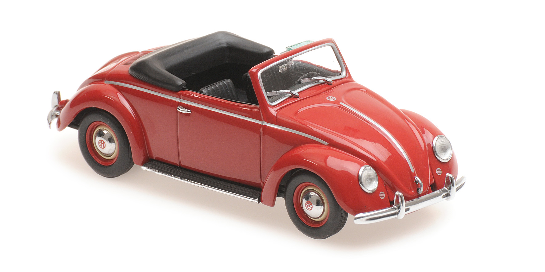 VOLKSWAGEN HEBMÜLLER-CABRIOLET - 1950 - RED