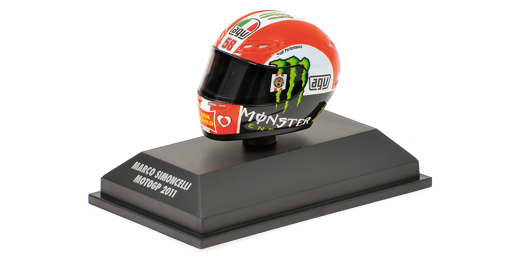 AGV HELMET - MARCO SIMONCELLI - MOTOGP 2011