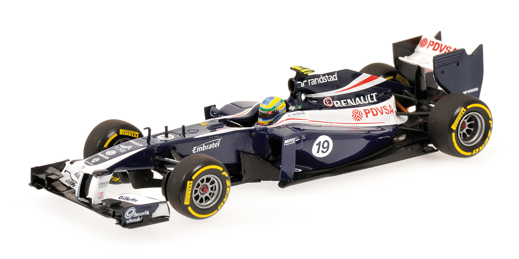WILLIAMS RENAULT F1 TEAM - SHOWCAR - BRUNO SENNA - 2012