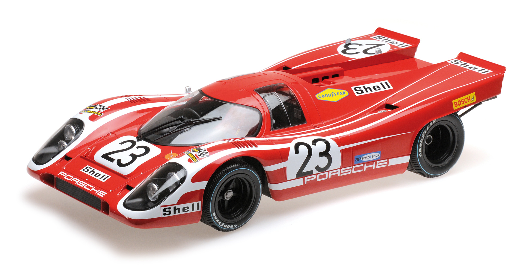 PORSCHE 917K - PORSCHE KONSTRUKTIONEN K.G. - ATTWOOD/HERRMANN - WINNERS LE MANS 24 HOURS 1970