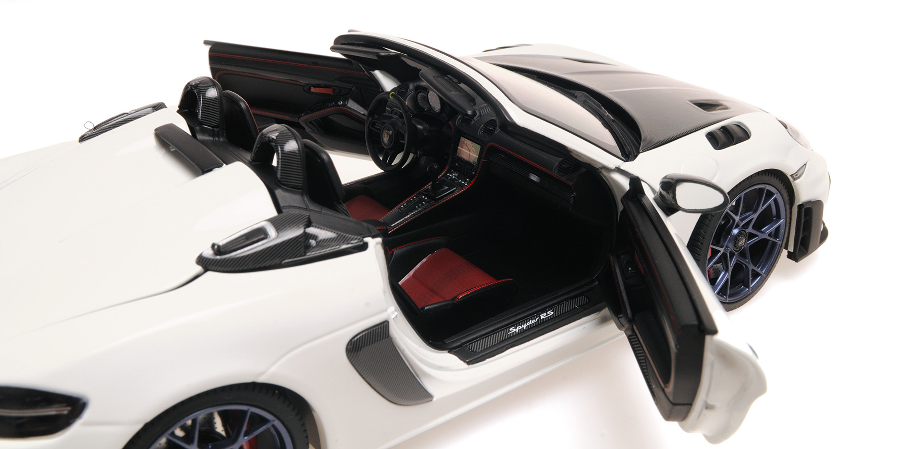 PORSCHE SPYDER RS - 2024 - WHITE W/ WEISSACH PACKAGE