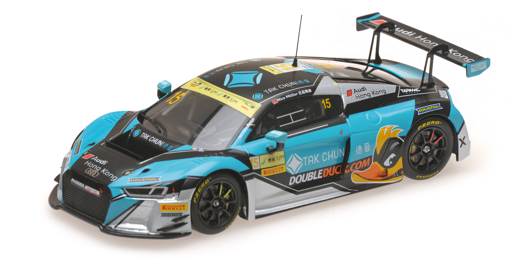 AUDI R8 LMS - PHOENIX RACING ASIA - NICO MÜLLER - FIA GT WORLD CUP MACAU 2016