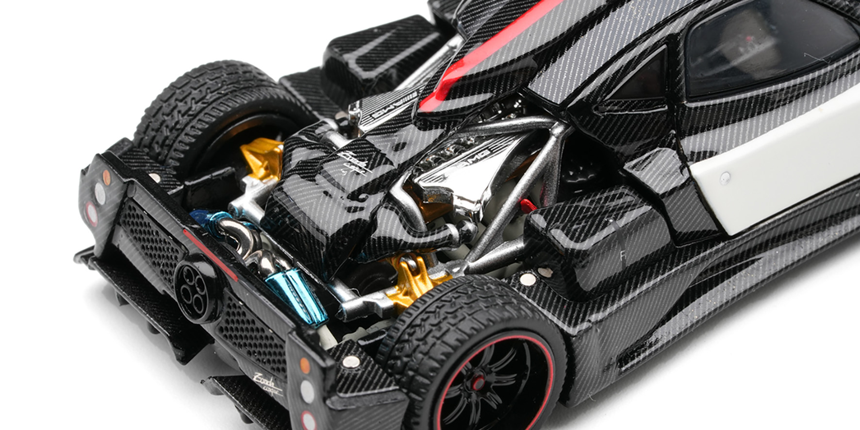 PAGANI ZONDA CINQUE COUPE - 2009 - BIANCO BENNY - (650601001)
