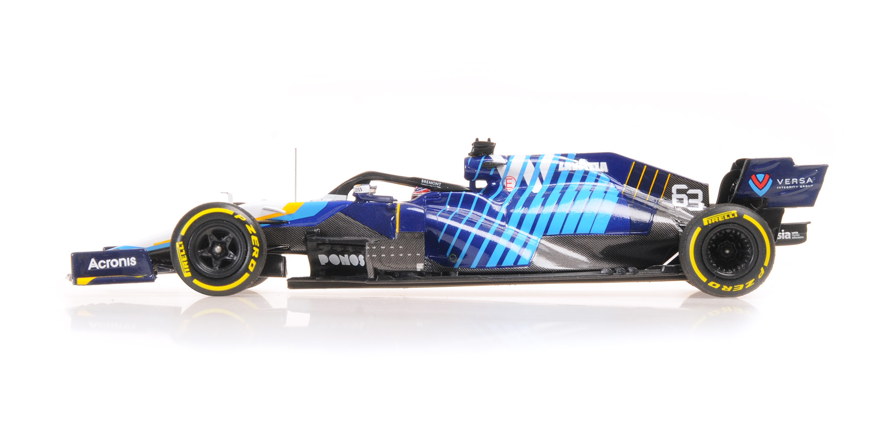 WILLIAMS RACING MERCEDES FW43B - GEORGE RUSSELL - BAHRAIN GP 2021