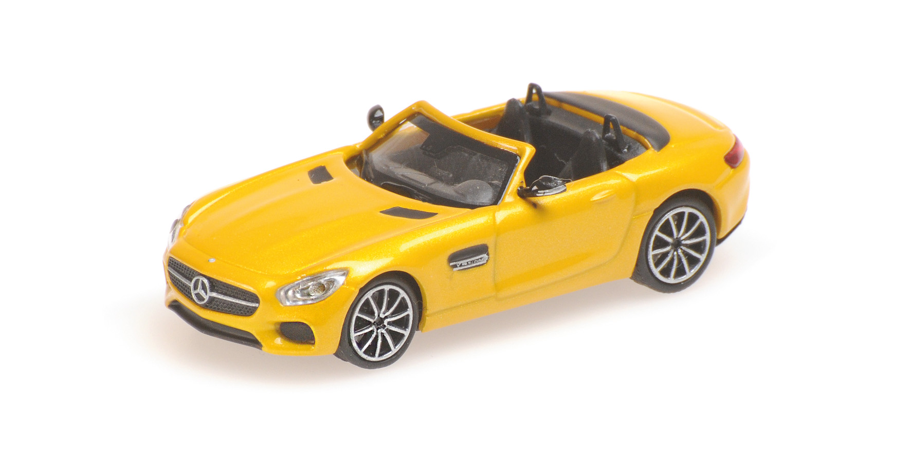 MERCEDES-AMG GTS CABRIOLET - 2015 - YELLOW METALLIC