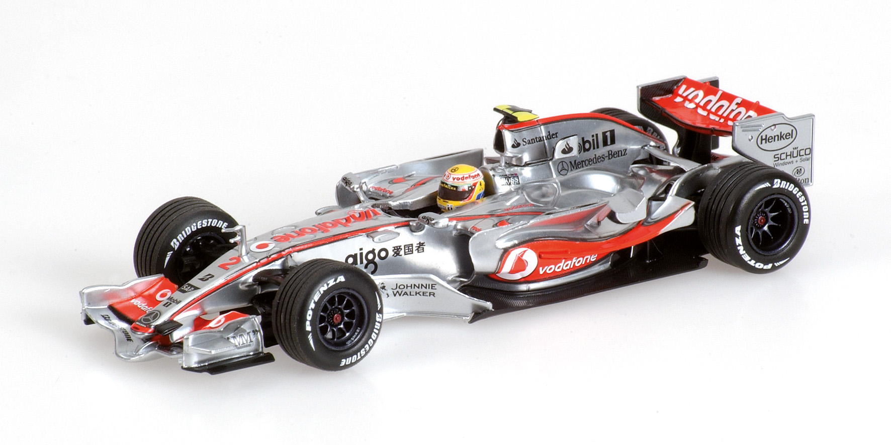 VODAFONE MCLAREN MERCEDES - MP4/22 - LEWIS HAMILTON - 1ST PODIUM 2007