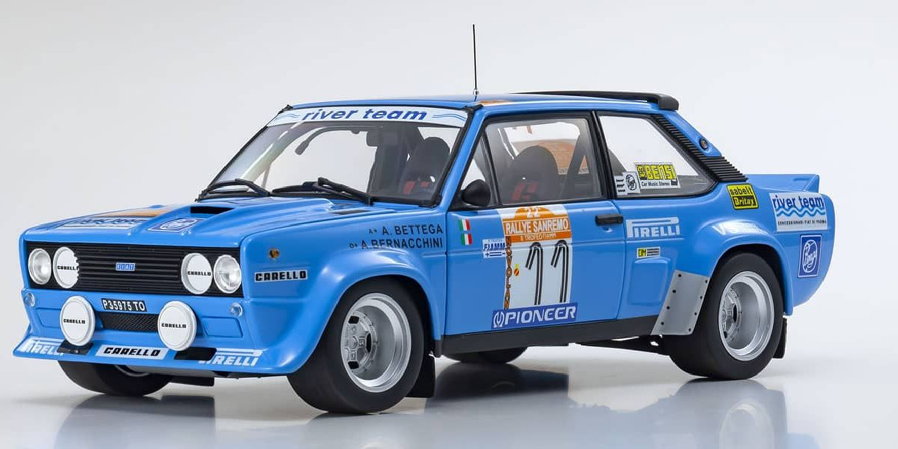 FIAT 131 ABARTH - 1980 - RALLY SANREMO #11 (08376C)