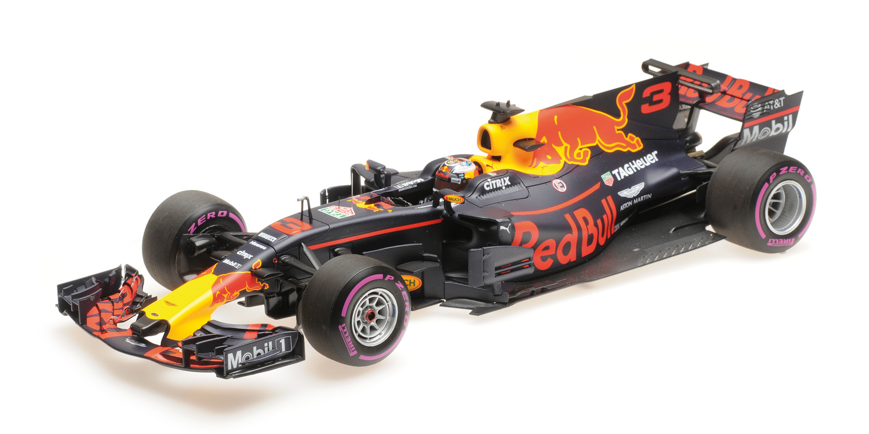 RED BULL RACING TAG-HEUER RB13 - DANIEL RICCIARDO - MEXICAN GP 2017
