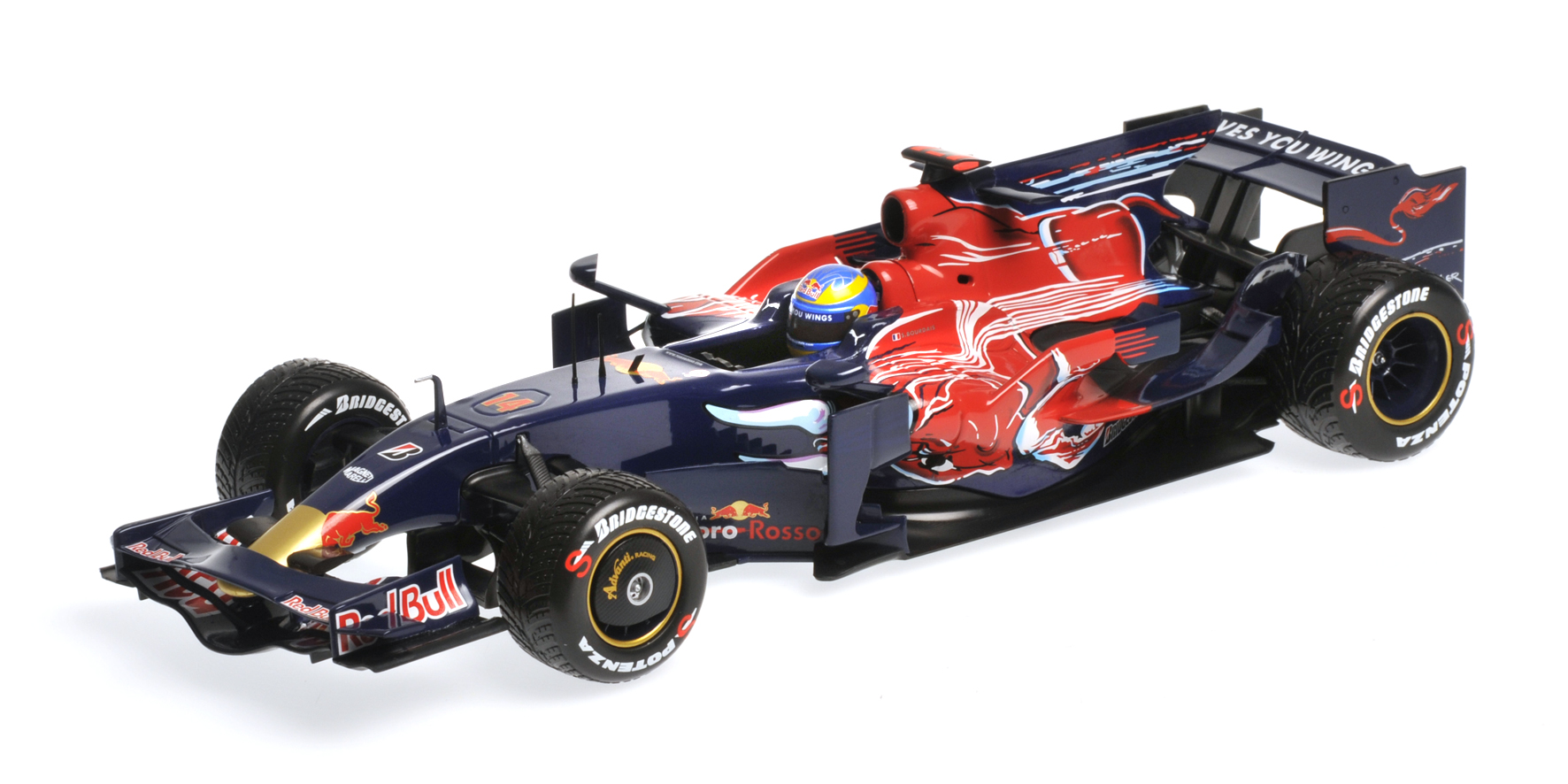 SCUDERIA TORO ROSSO - STR3 - SÉBASTIEN BOURDAIS - ITALIAN GP 2008