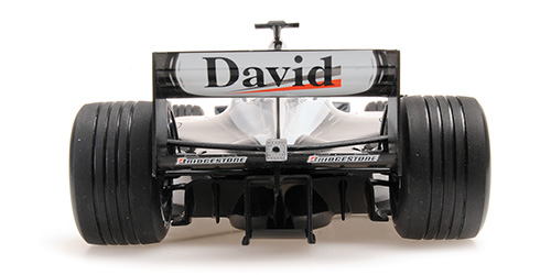 MCLAREN MERCEDES MP4/16 - DAVID COUTHARD - 2001