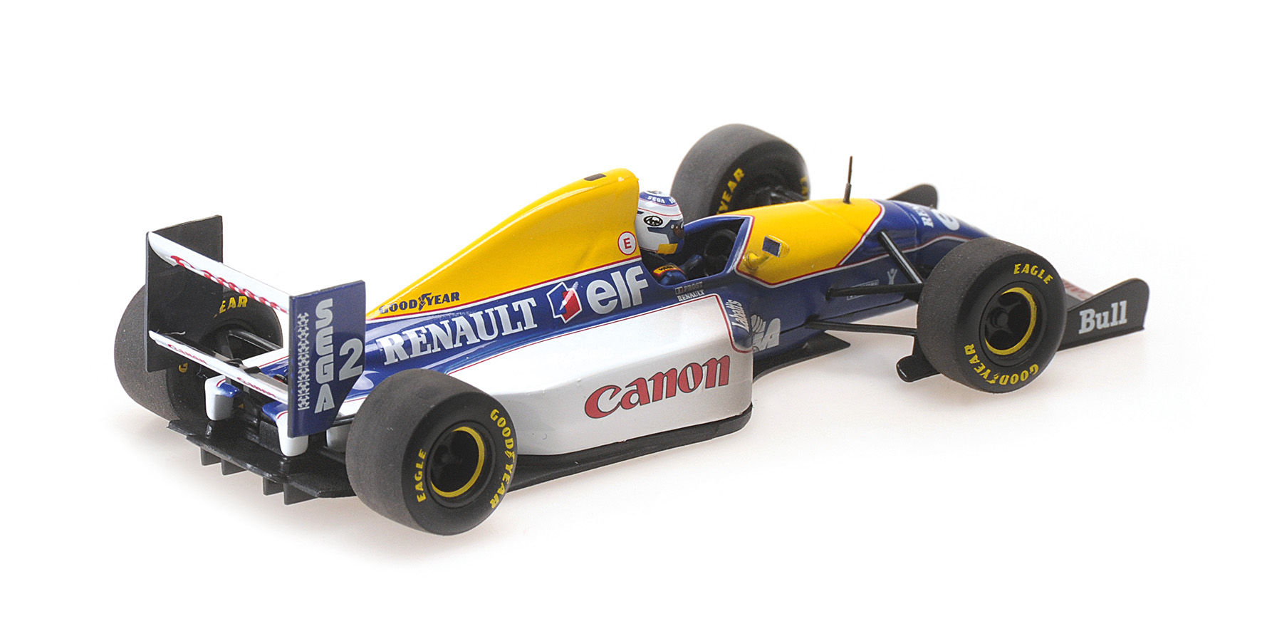 WILLIAMS RENAULT FW15C - ALAIN PROST - WORLD CHAMPION 1993 - DIRTY VERSION