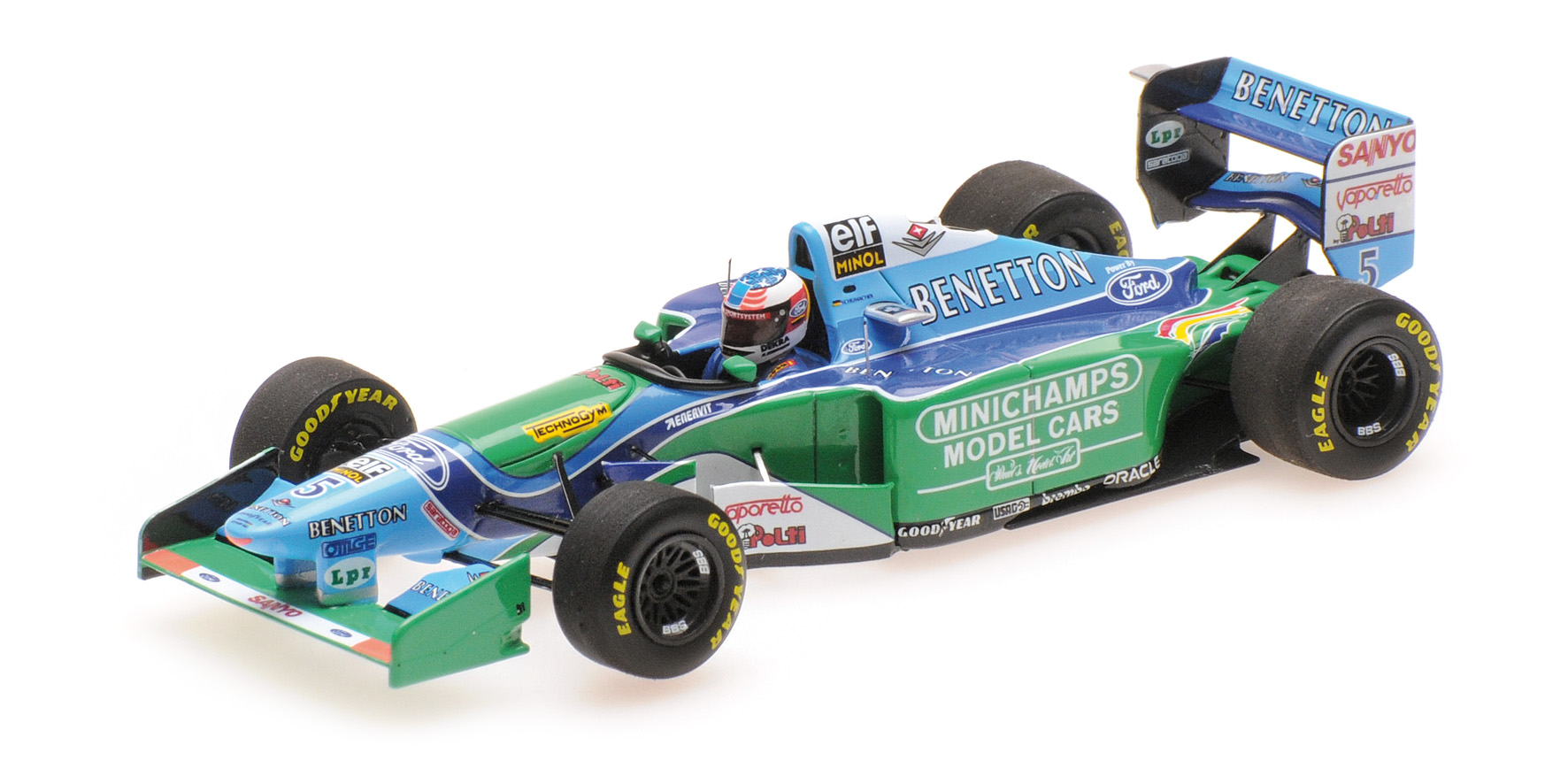 BENETTON FORD B194 - MICHAEL SCHUMACHER - GERMAN GP 1994 - EXCLUSIVE FOR MINICHAMPS.DE