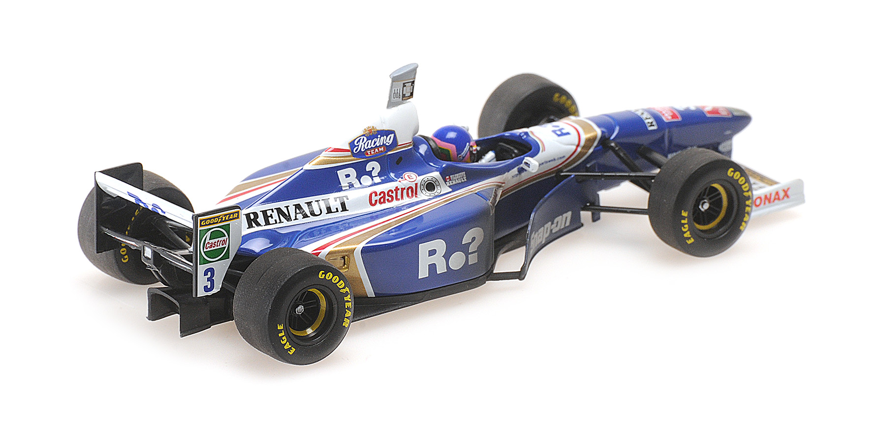 WILLIAMS RENAULT FW19 - JACQUES VILLENEUVE - WORLD CHAMPION 1997 - DIRTY VERSION
