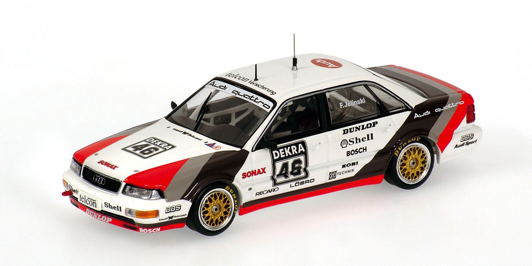 AUDI V8 QUATTRO - FRANK JELINSKI - TEAM SMS MOTORSPORT - DTM 1990