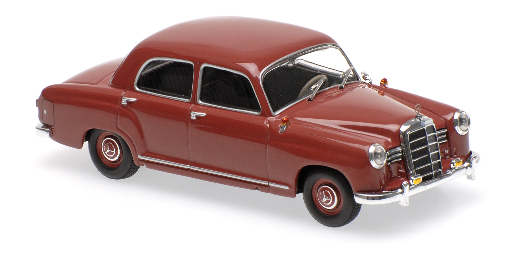 MERCEDES-BENZ 180 (W120) - 1955 - DARK RED