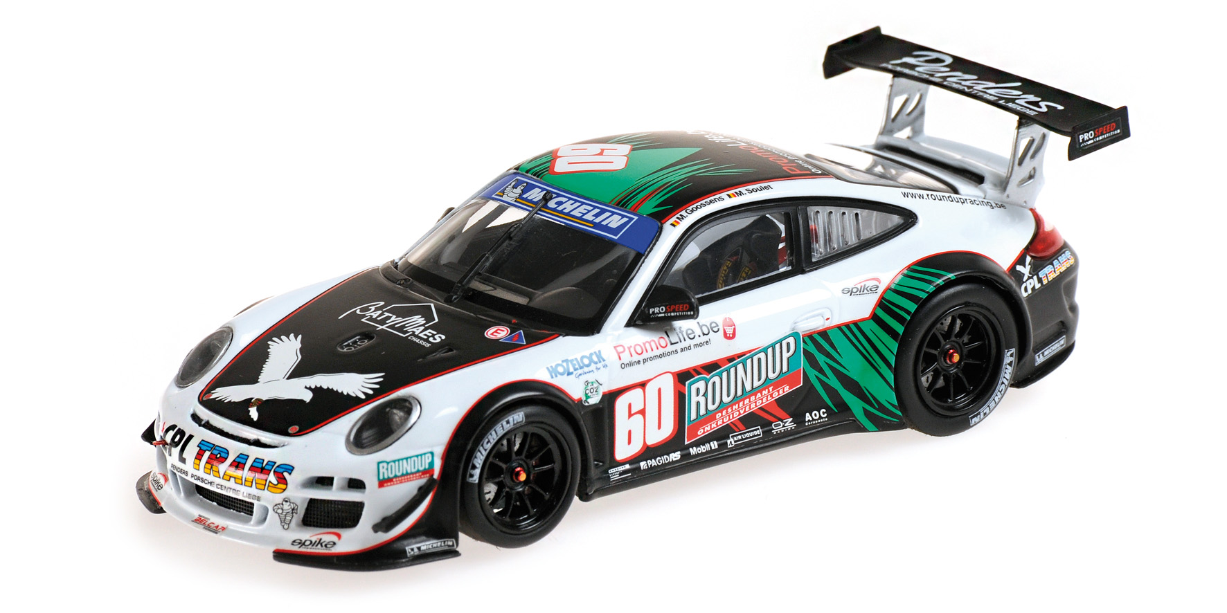PORSCHE 911 GT3 R - PROSPEED COMPETITION - GOOSSENS/SOULET - BELCAR 2011