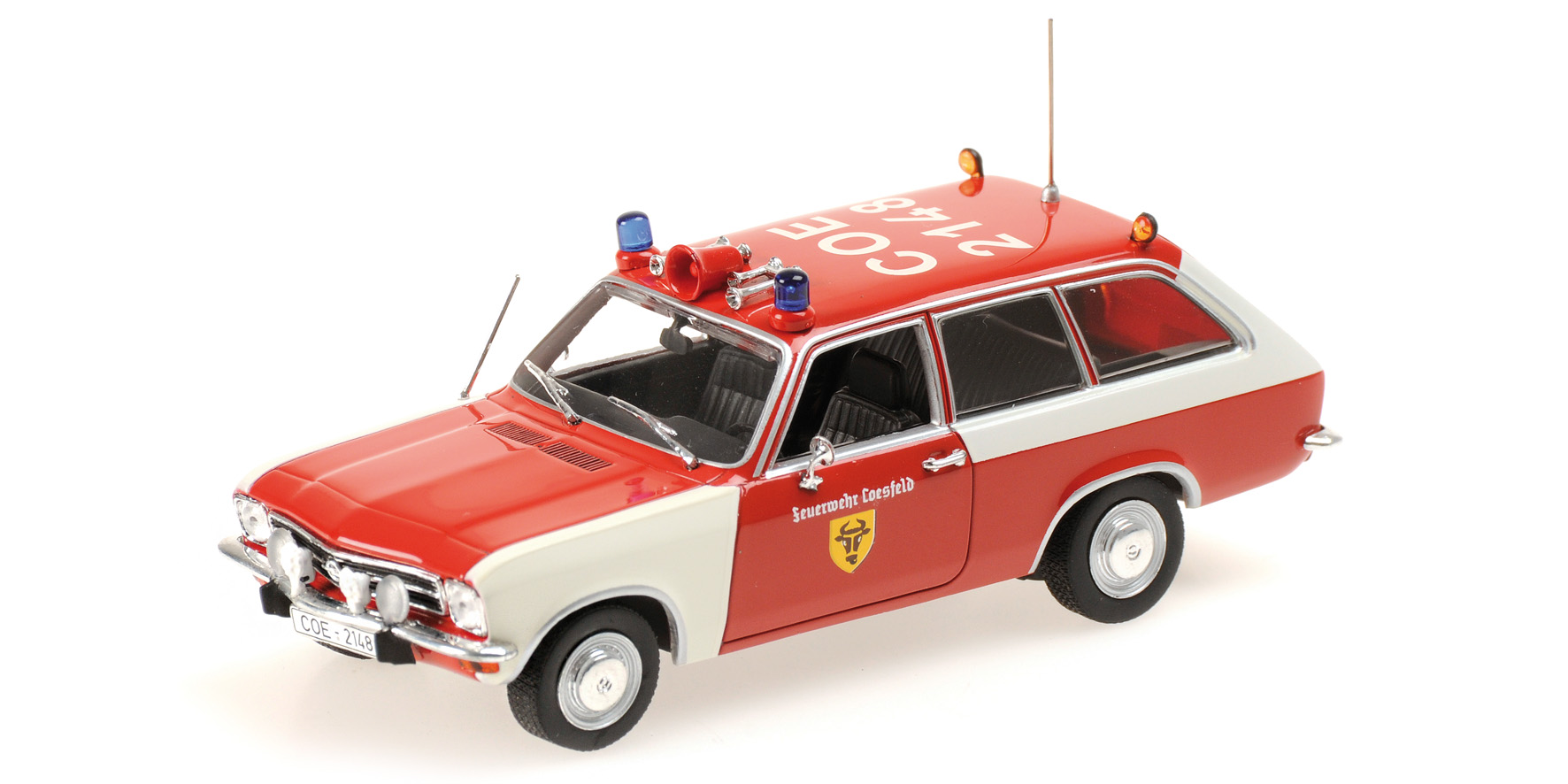 OPEL ASCONA VOYAGE - 1970 - 'FEUERWEHR COESFELD'