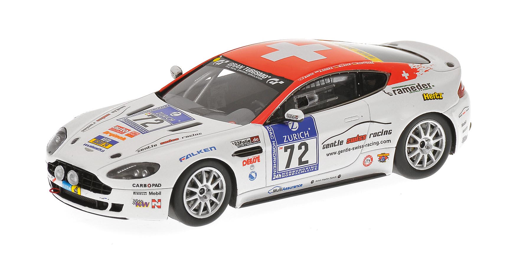 ASTON MARTIN V8 VANTAGE - GENTLE SWISS RACING - BARTH/OSIEKA/LAUCK/LÜTTECKE - 24H NÜRBURGRING 2009