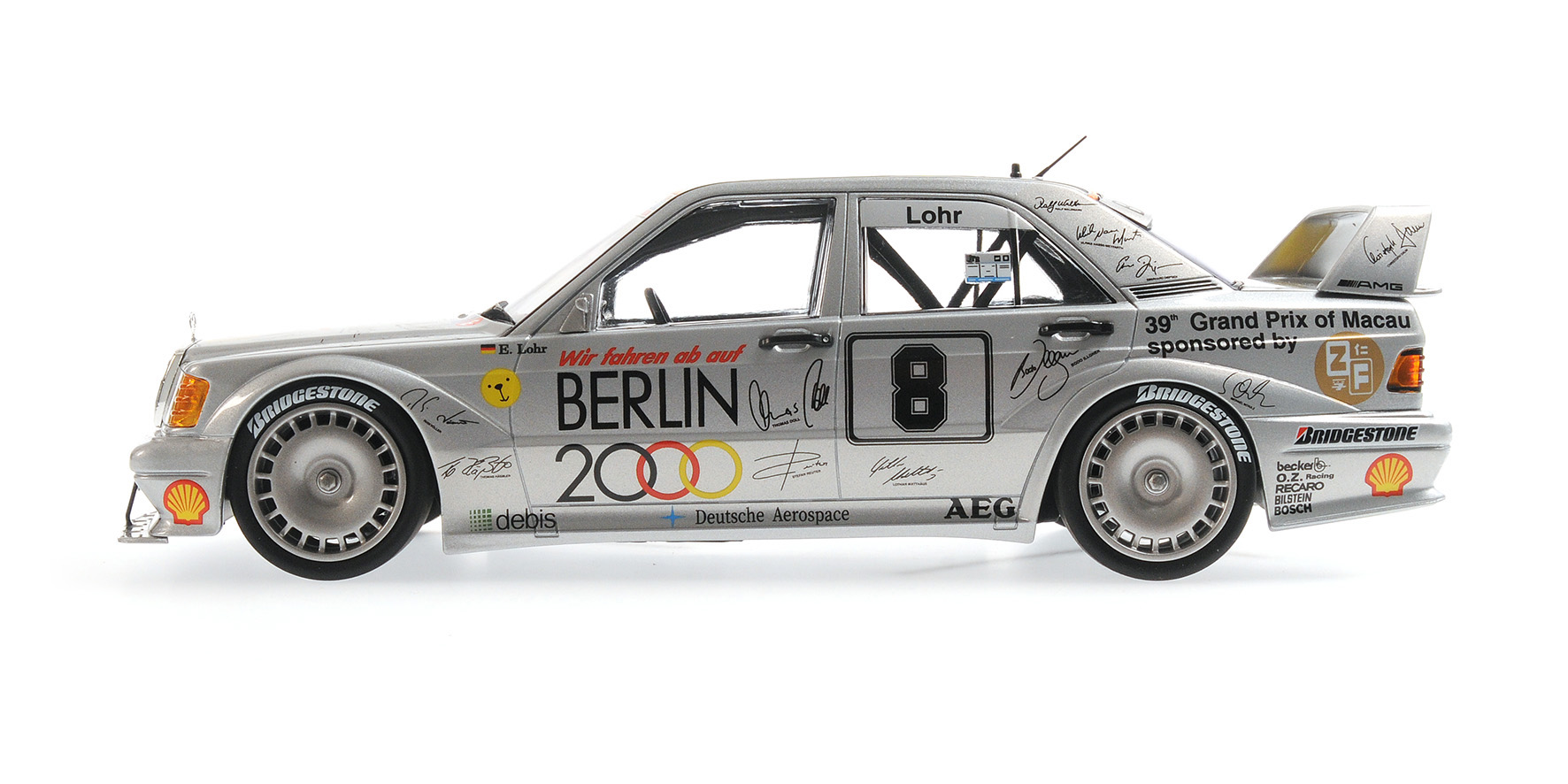 MERCEDES-BENZ 190E 2.5-16 EVO 2 - ZUNG FU - ELLEN LOHR - MACAO GUIA RACE 1992