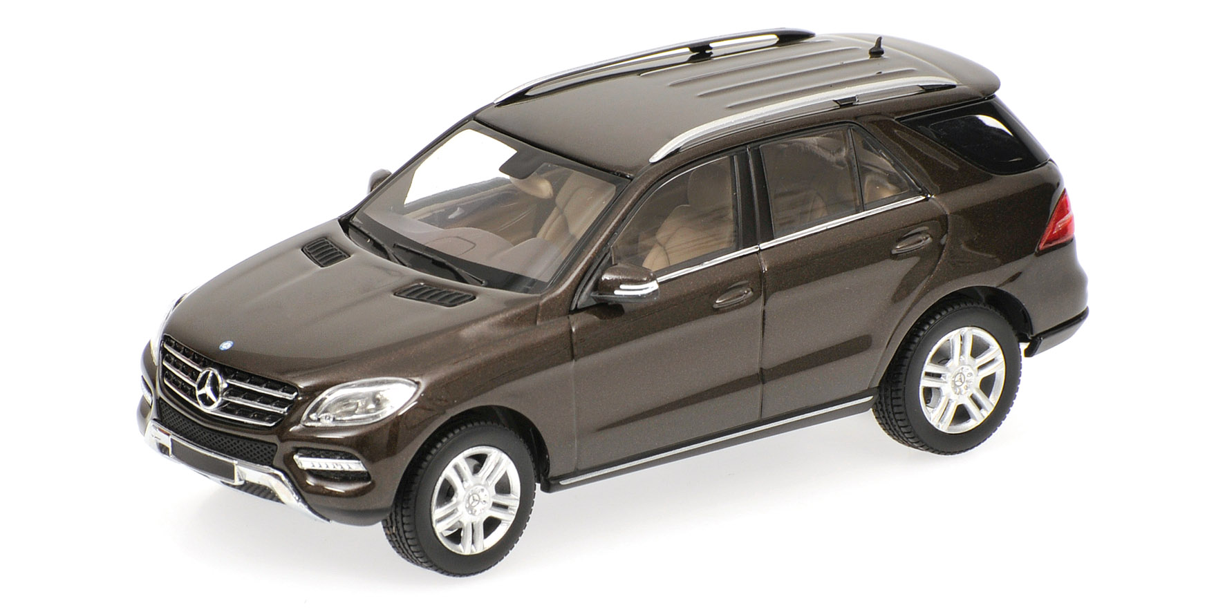MERCEDES-BENZ M-CLASS - 2011 - BROWN METALLIC