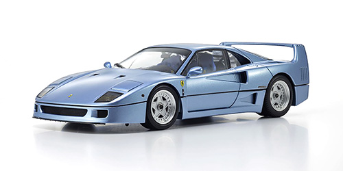 FERRARI F40 - LIGHT BLUE METALLIC (08416LB)