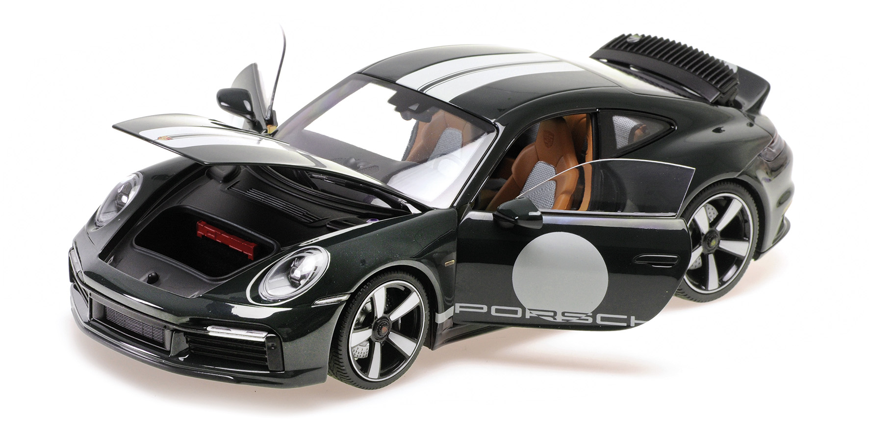 PORSCHE 911 (992) SPORT CLASSIC - 2022 - GREEN METALLIC W/STRIPE