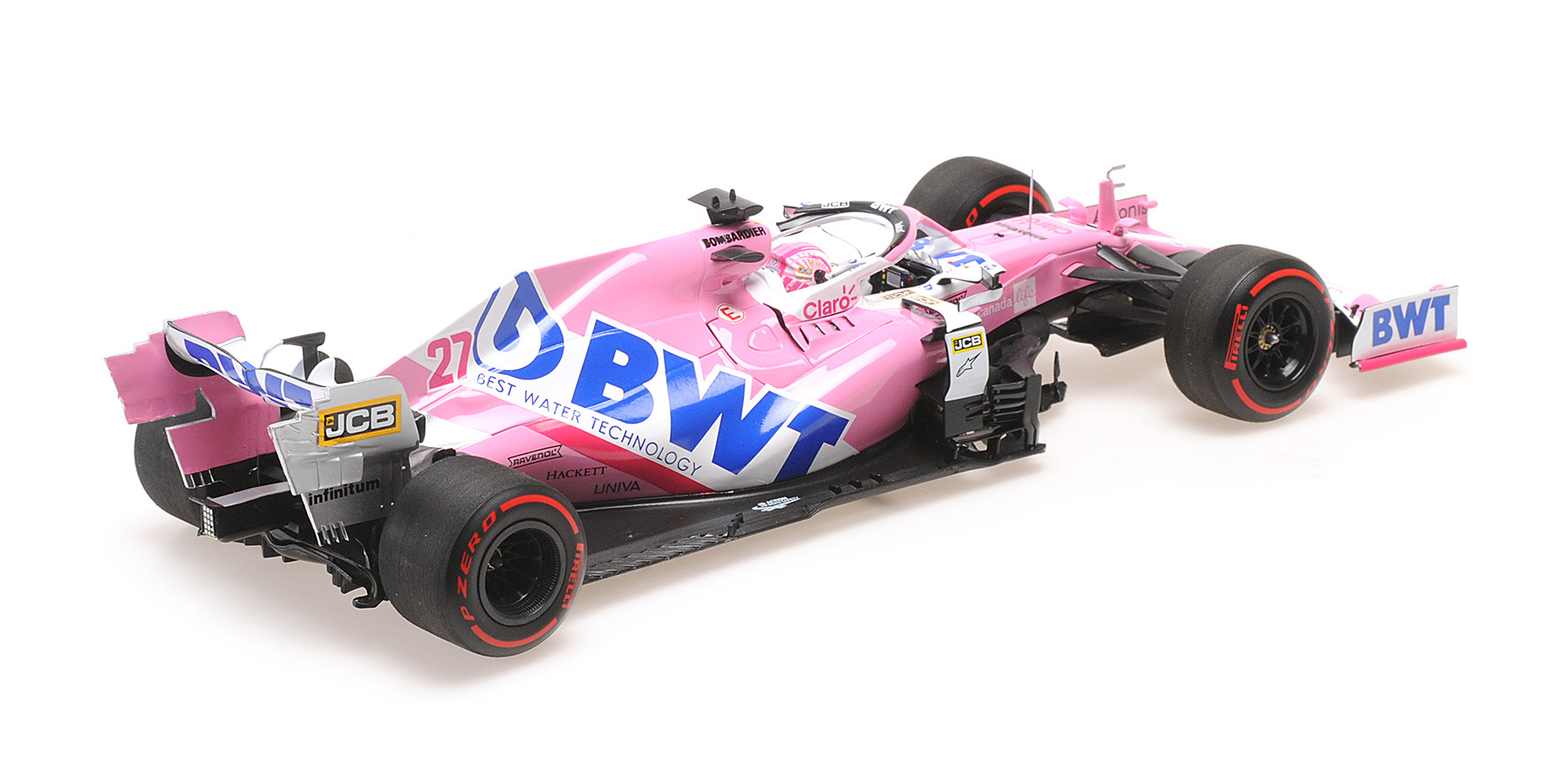 BWT RACING POINT F1 TEAM MERCEDES RP20 - NICO HULKENBERG - 70TH ANNIVERSARY GP 2020